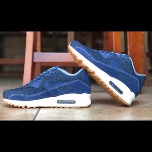 Nike Air Max 90 Binary Blue Women’s 7.5 Details about Nike Air Max 90 SE Binary Blue Denim and Suede Womens Size 7.5